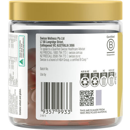 Swisse Collagen Peptide Gummies 45 Pack New Formula