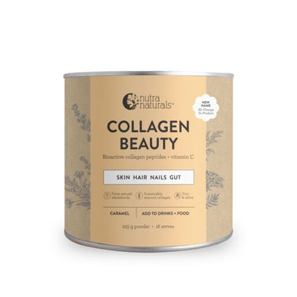 Nutra Organics Collagen Beauty Caramel 225g