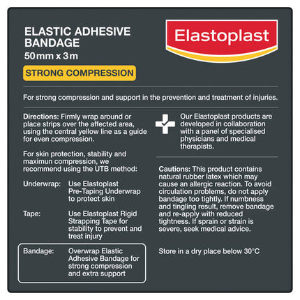 Elastoplast Sport Elastic Adhensive Bandage 5cm x 3m