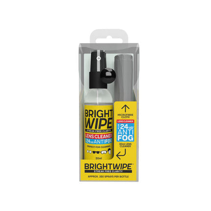 BrightWipe Anti-Fog Lens Care Kit 30ml