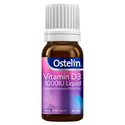 Ostelin Vitamin D3 1000IU Liquid 50mL