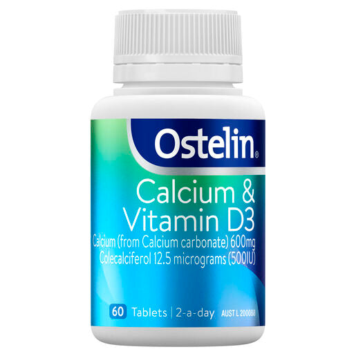 Ostelin Calcium & Vitamin D3 60 Tablets