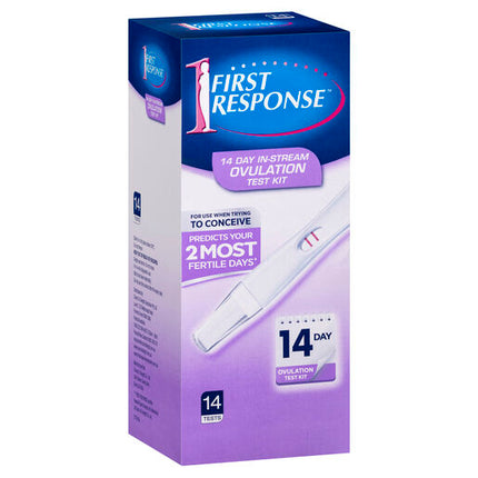 First Response 14 Day In Stream Ovulation Test Kit 14 Pack