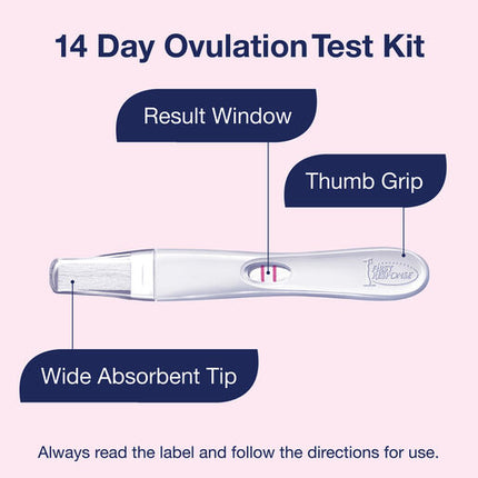 First Response 14 Day In Stream Ovulation Test Kit 14 Pack