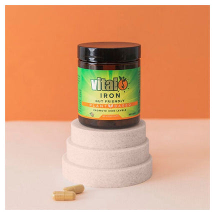 Vital Vegan Iron Vegecaps 60 Capsules