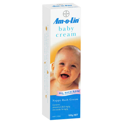 Amolin Nappy Rash Cream 100g
