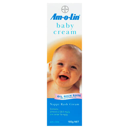 Amolin Nappy Rash Cream 100g