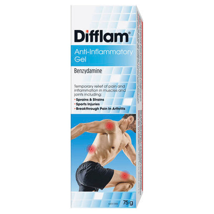 Difflam Anti-Inflammatory Gel 3% 75g