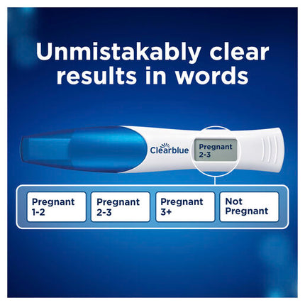 Clearblue Pregnancy Test Triple Check + Date 3 Tests