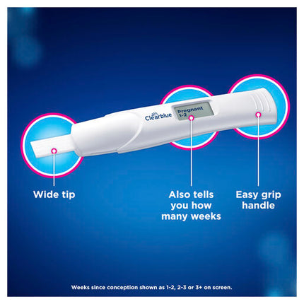 Clearblue Pregnancy Test Triple Check + Date 3 Tests
