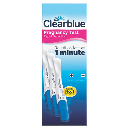 Clearblue Pregnancy Test Rapid Detection 3 Tests