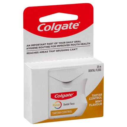 Colgate Total Tartar Control Dental Floss 25m