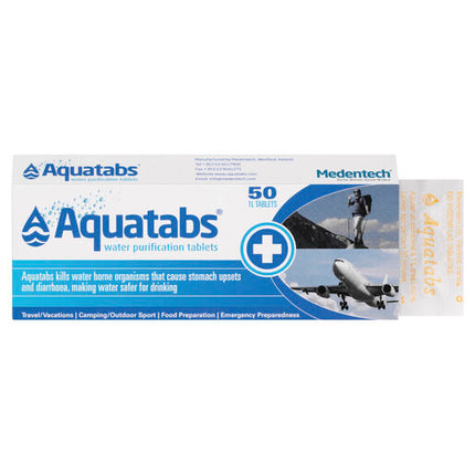 Aquatabs Water Purification 50 Tablets