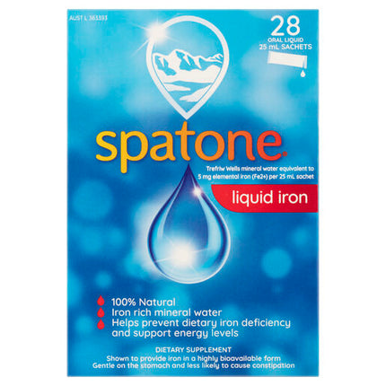 Spatone Liquid Iron Supplement 28 Sachets