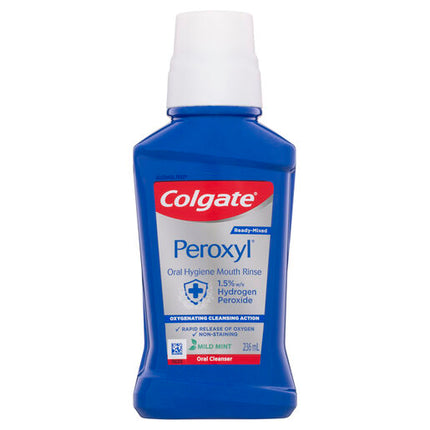 Colgate Peroxyl Oral Cleanser Mouthwash 236ml