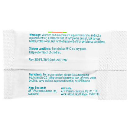 Lipo-Sachets Ferro Strawberry 5g 30 Sachets