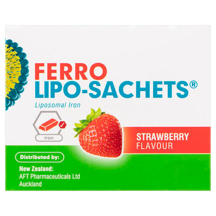 Lipo-Sachets Ferro Strawberry 5g 30 Sachets