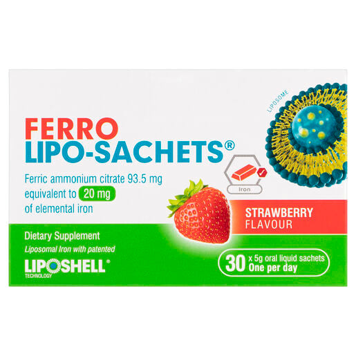 lipo fe+c elemental iron dose Lipo-Sachets Ferro Strawberry 5g 30 Sachets – Direct Chemist Outlet Online lipo fe+c elemental iron dose Lipo-Sachets Ferro Strawberry 5g 30 Sachets – Direct Chemist Outlet Online