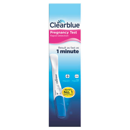 Clearblue Pregnancy Test Rapid Detection 1 Test