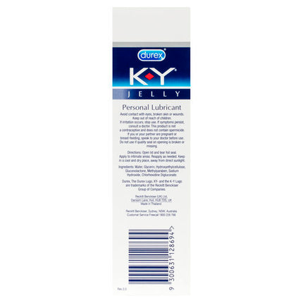 Durex KY Jelly Personal Lubricant 100g