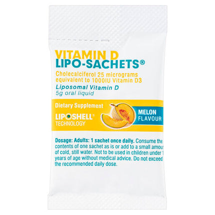 Lipo-Sachets Vitamin D Melon 5g 30 Sachets
