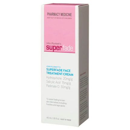 John Plunkett's Superfade Face Cream 40ml