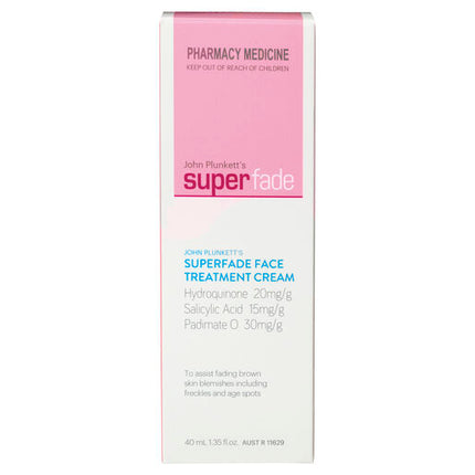 John Plunkett's Superfade Face Cream 40ml