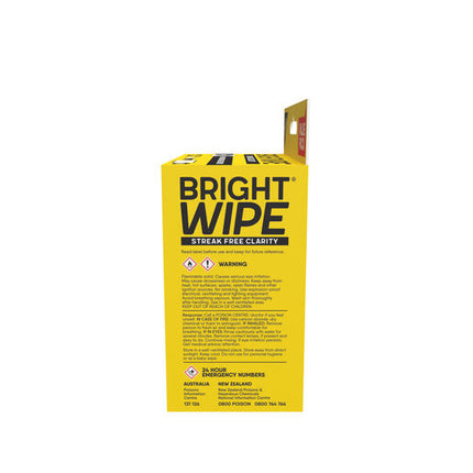 BrightWipe Lens Cleaning Wipes 60 Pack