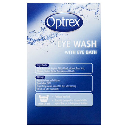 Optrex Eye Wash with Eye Bath 110mL