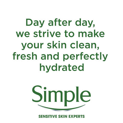 Simple Kind to Skin Cleansing Facial Wipes Twin Pack 50 Wipes