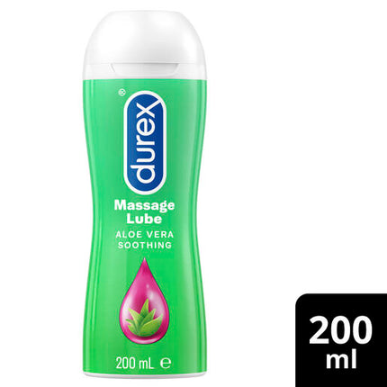 Durex Play Massage 2 in 1 Gel Intimate Lubricant Aloe Vera 200mL