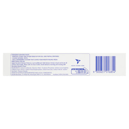 Steradent Active Plus Denture Paste Fresh Mint 115g