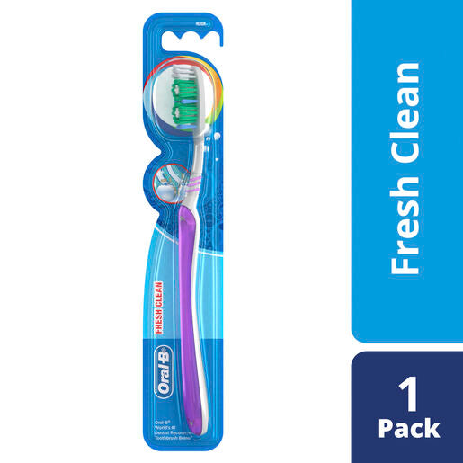 Oral B Toothbrush All Rounder Fresh Clean 40 Medium