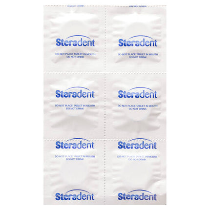 Steradent Extra Strength Whitening Tablets 48 Pack
