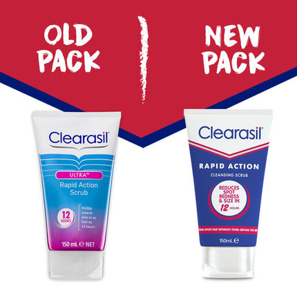 Clearasil Ultra Rapid Action Cleansing Face Scrub 150ml