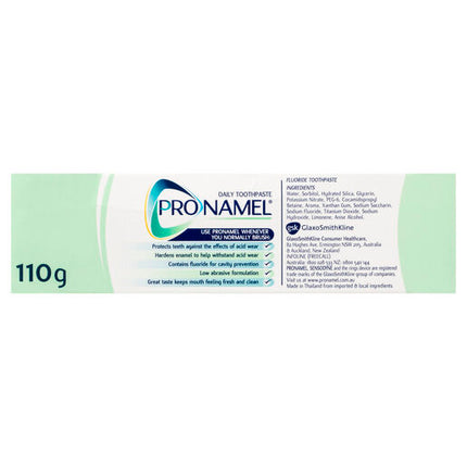 Sensodyne Pronamel Daily Protection Toothpaste 110g