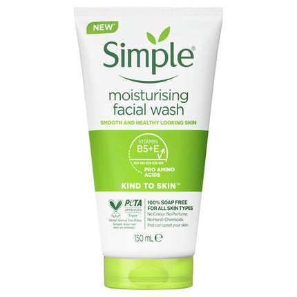 Simple Kind to Skin Moisturising Facial Wash 150ml