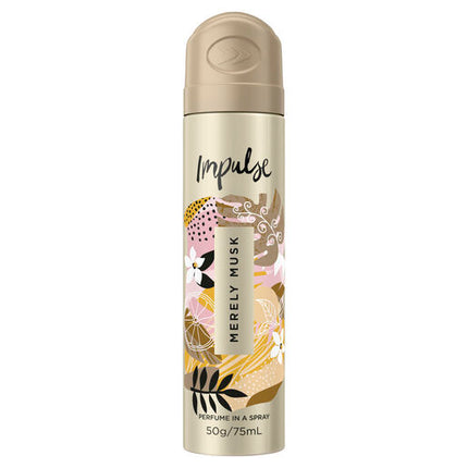 Impulse Merely Musk Body Spray 75ml