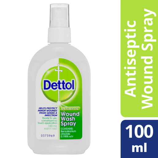Dettol Wound Wash Spray 100ml