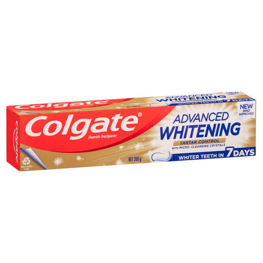 Colgate Toothpaste Advanced Whitening Tartar Control 200g