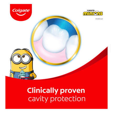 Colgate Kids Minions Toothpaste 6+ Years Mild Mint Gel 90g