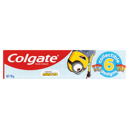 Colgate Kids Minions Toothpaste 6+ Years Mild Mint Gel 90g
