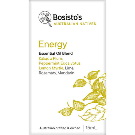 Bosisto's Native Energy Oil 15mL