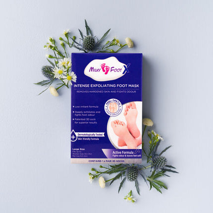 Milky Foot Active Intense Exfoliating Foot Pad One Size