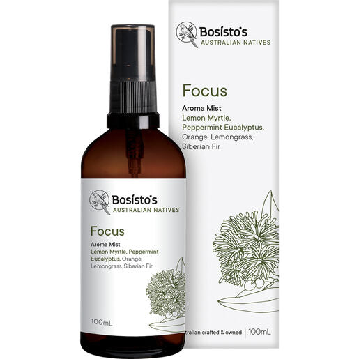 Bosisto's Native Focus Aroma Mist 100mL