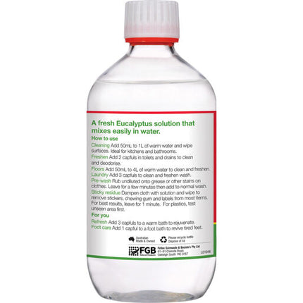 Bosisto's Eucalyptus Solution 500mL