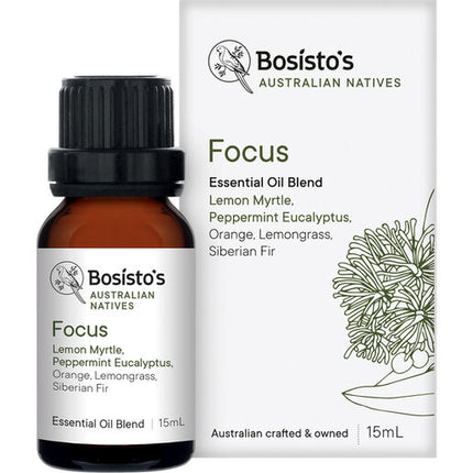 Bosisto's Native Focus Oil 15mL