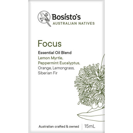 Bosisto's Native Focus Oil 15mL