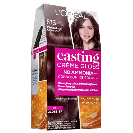 L'Oreal Casting Creme Gloss Semi-Permanent Hair Colour 515 Iced Chocolate