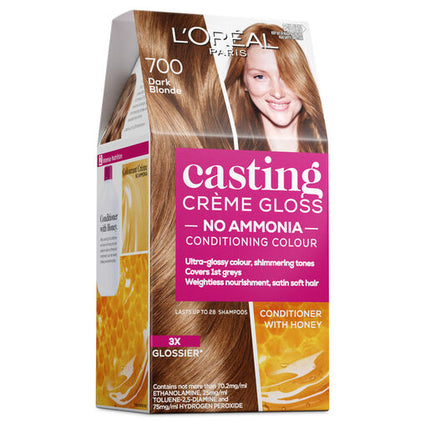L'Oreal Casting Creme Gloss Semi-Permanent Hair Colour 700 Blonde